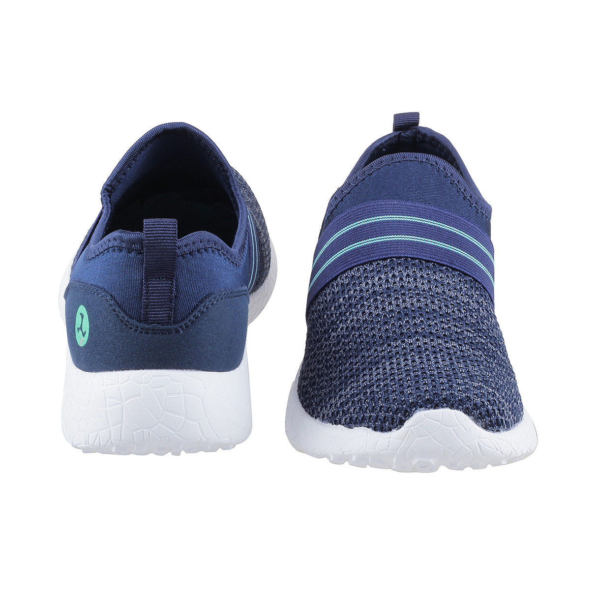 Mochi Women Blue-navy Sports Walking Shoes