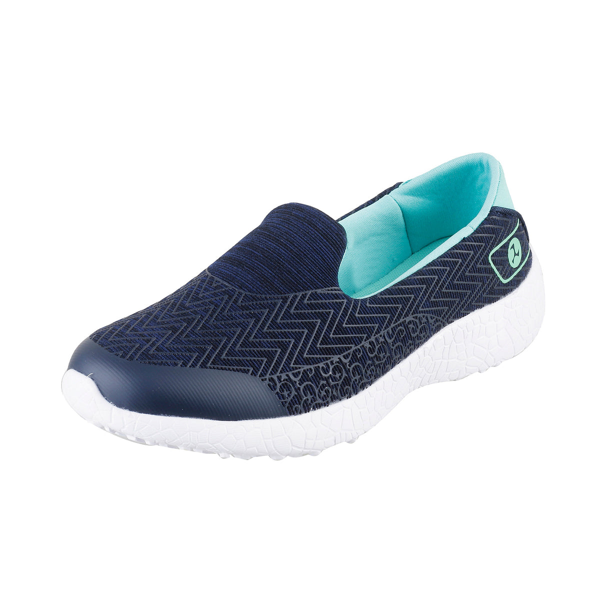 Mochi Women Blue-navy Sports Walking Shoes