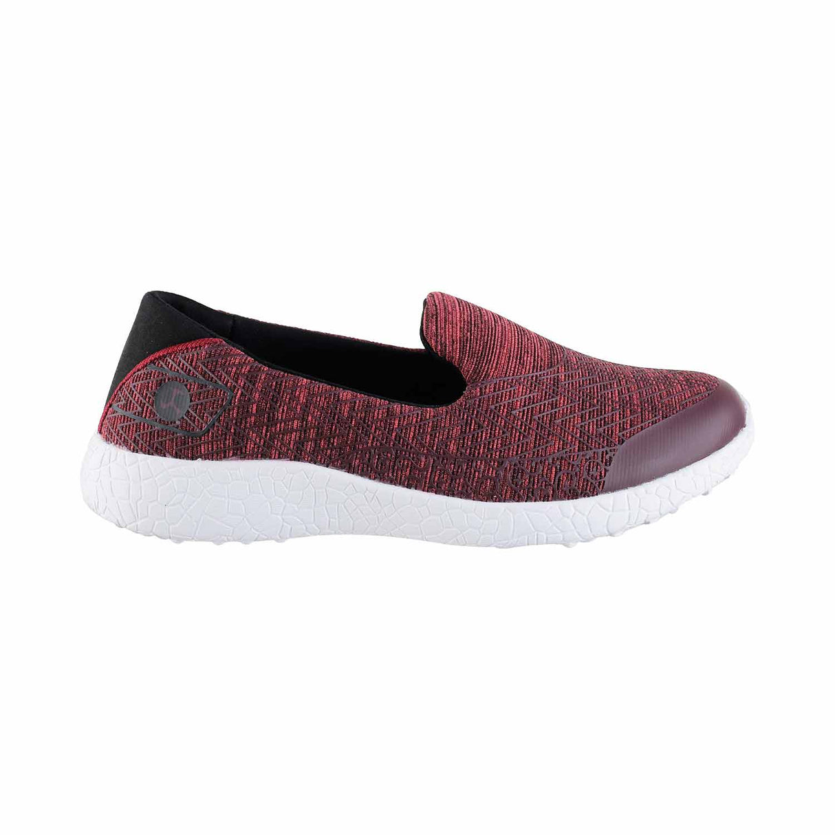 Mochi Women Maroon Sports Walking Shoes