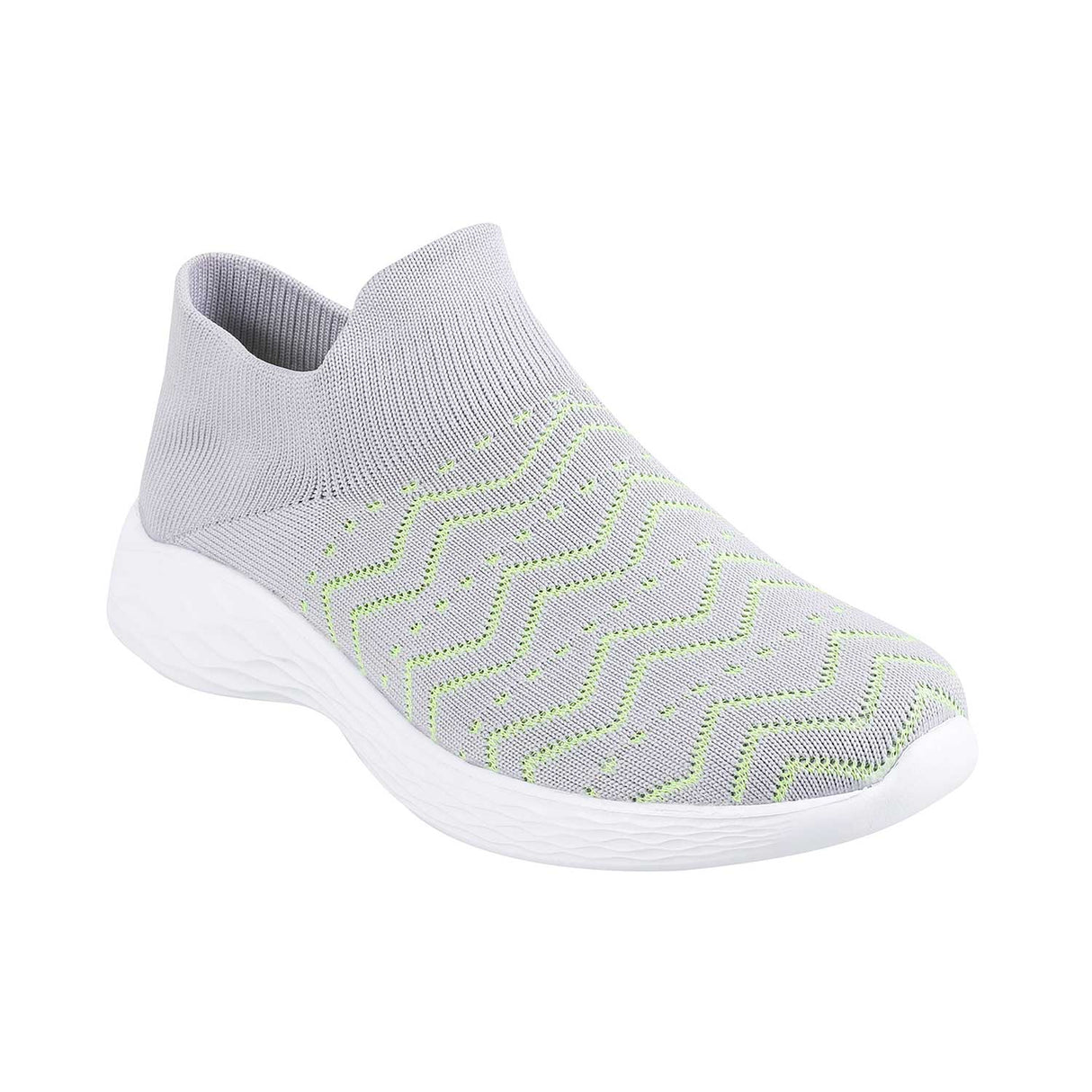 Mochi Women Grey Casual Walking Shoes