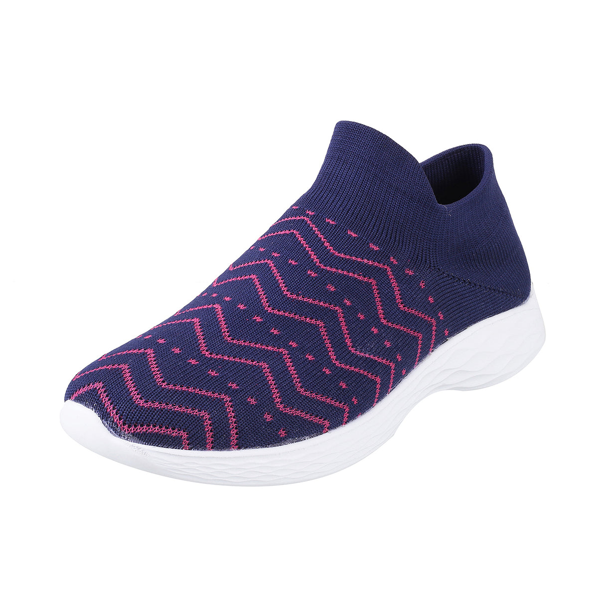 Mochi Women Blue Casual Walking Shoes