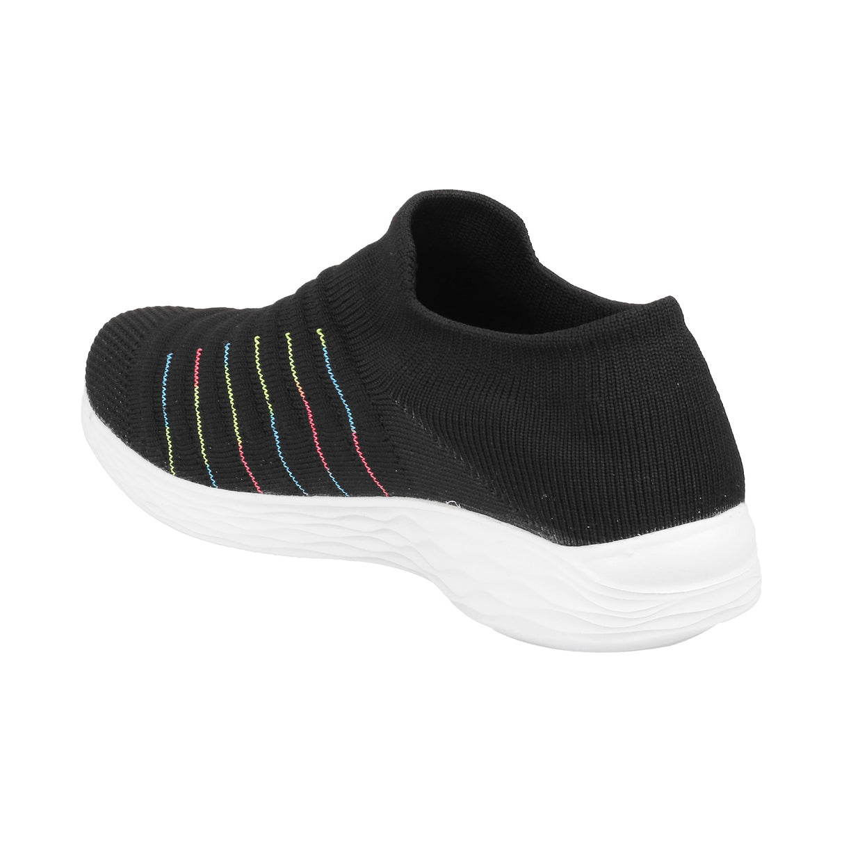 Metro Women Black Sports Walking Shoes