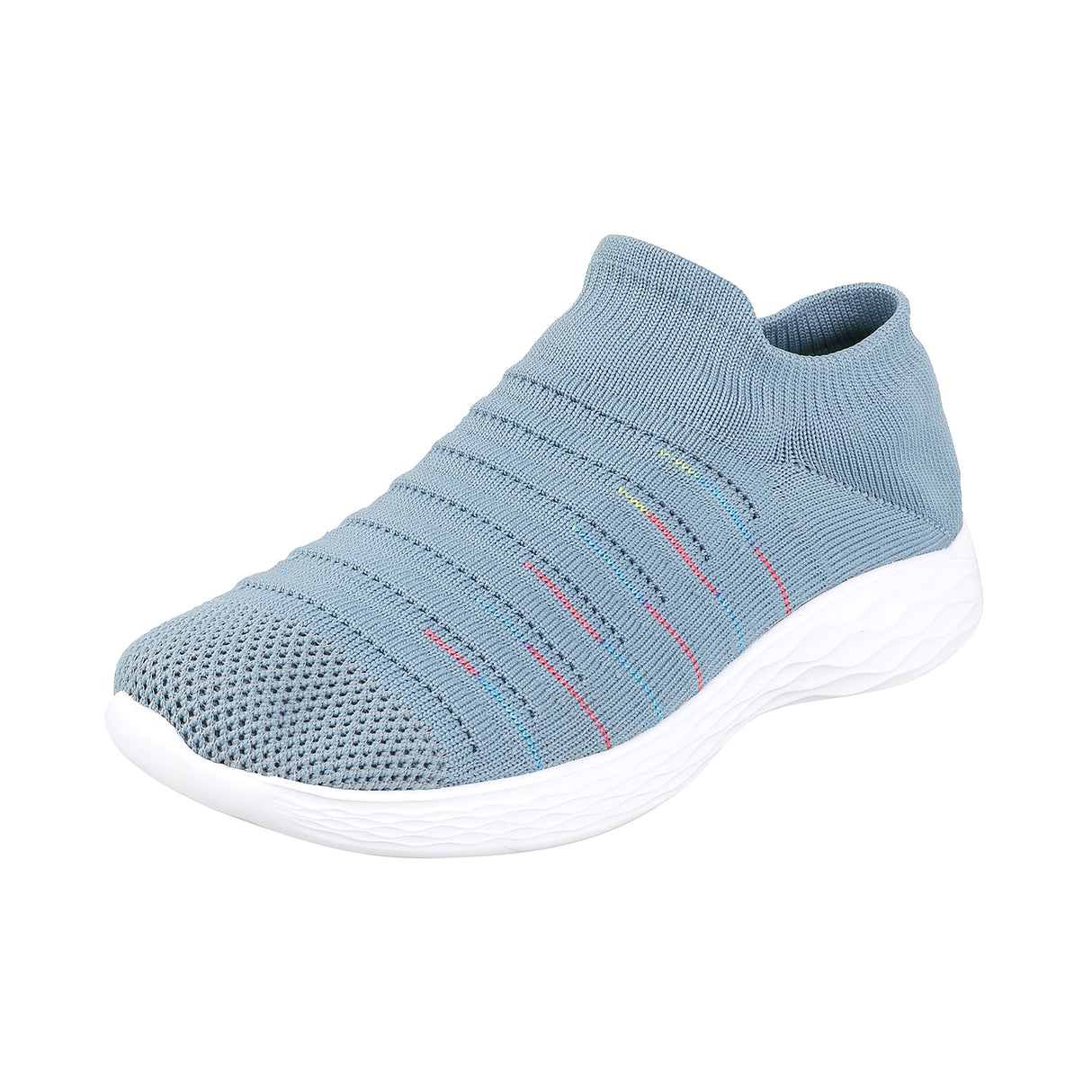 Metro Women Blue Sports Walking Shoes