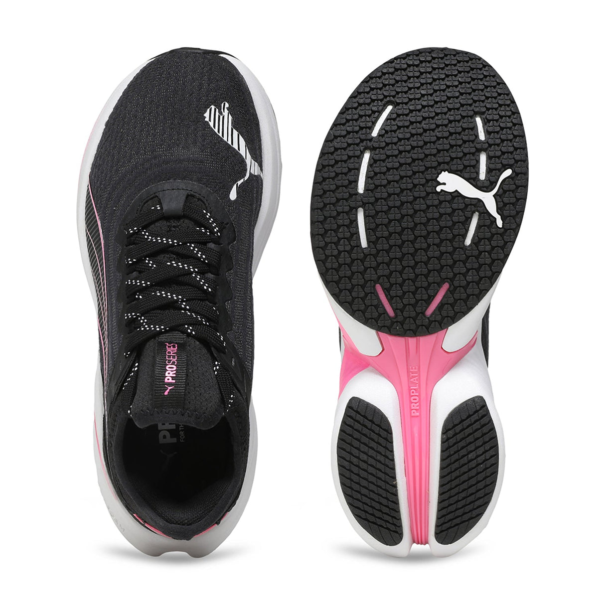 Puma Women Black-multi Sports-Running Shoes