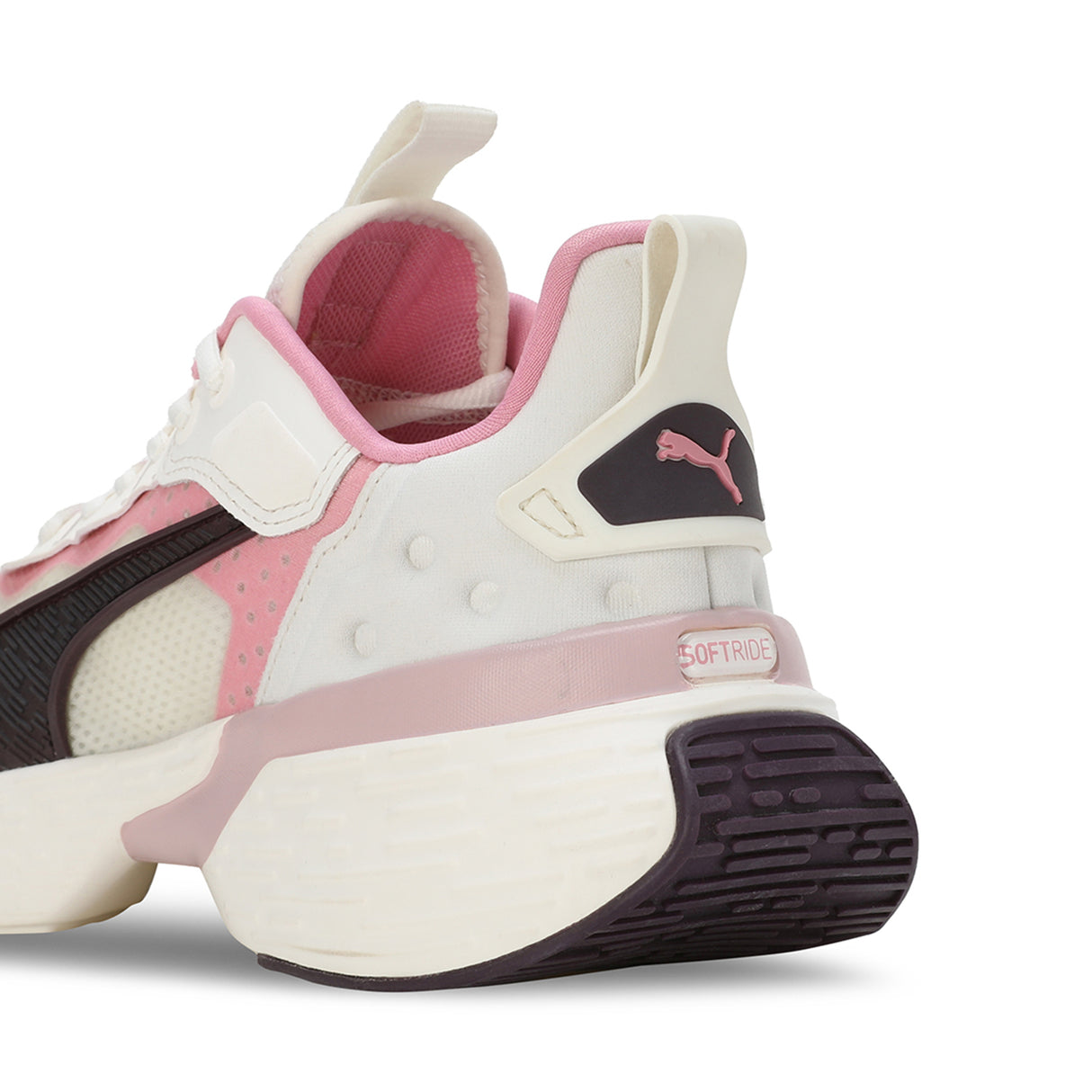 Puma Women Warm White-Mauve Mist-Mauved Out Softride Sway Running Shoes