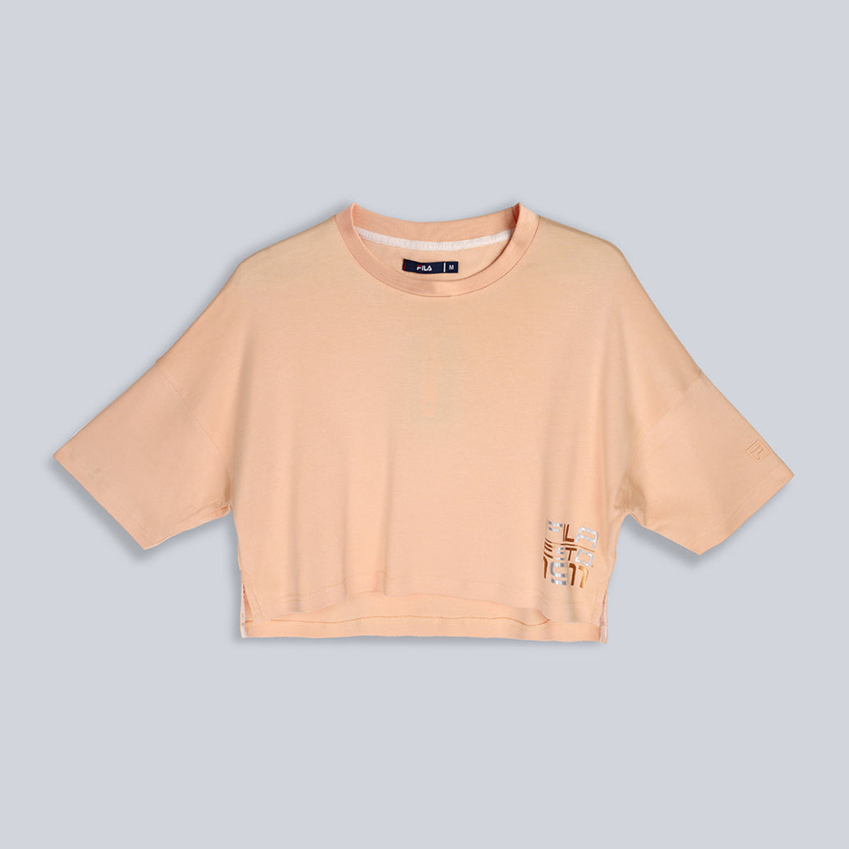Women Peach Top & T-Shirt Boxy Loose Fit