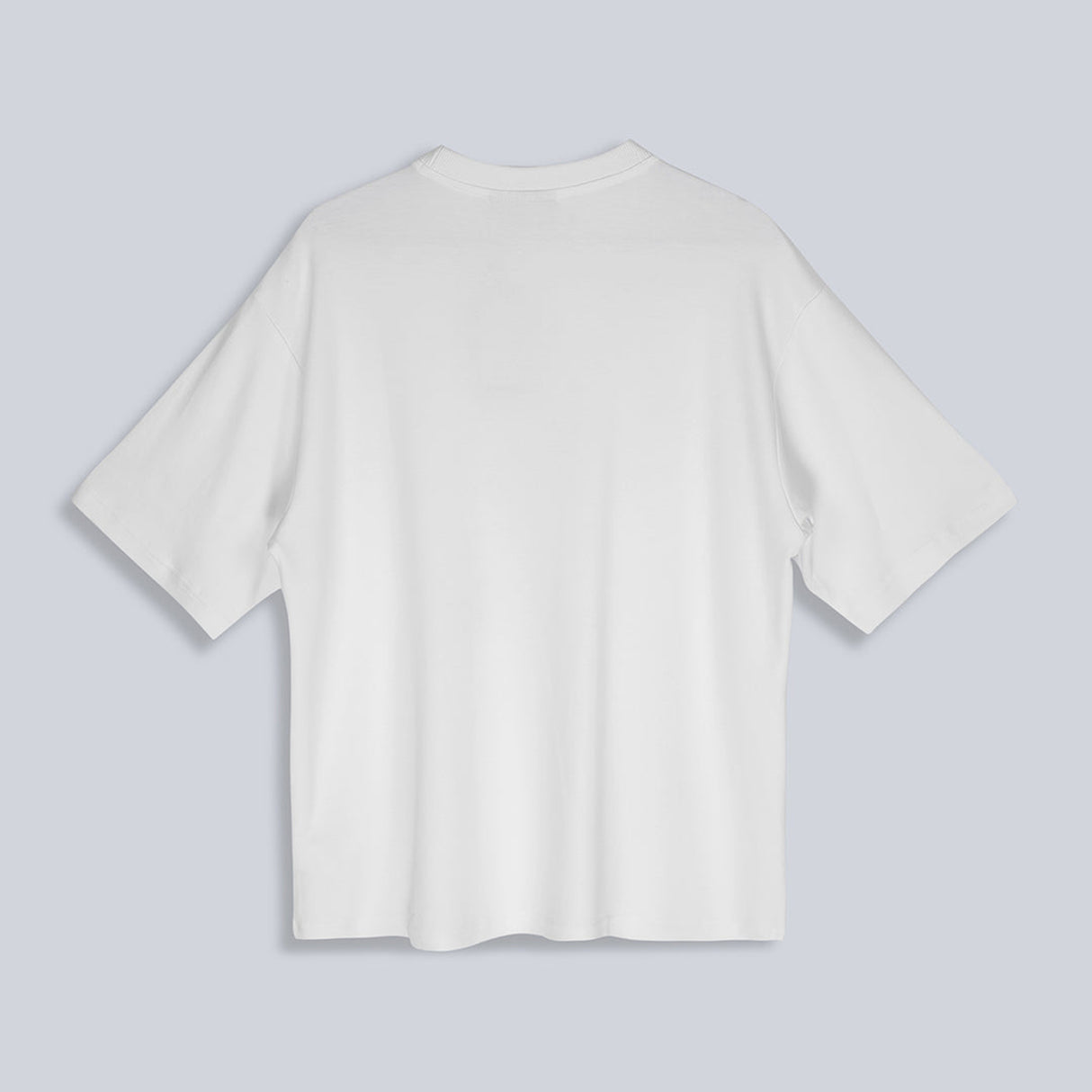 Fila Unisex White T-Shirt Loose Fit