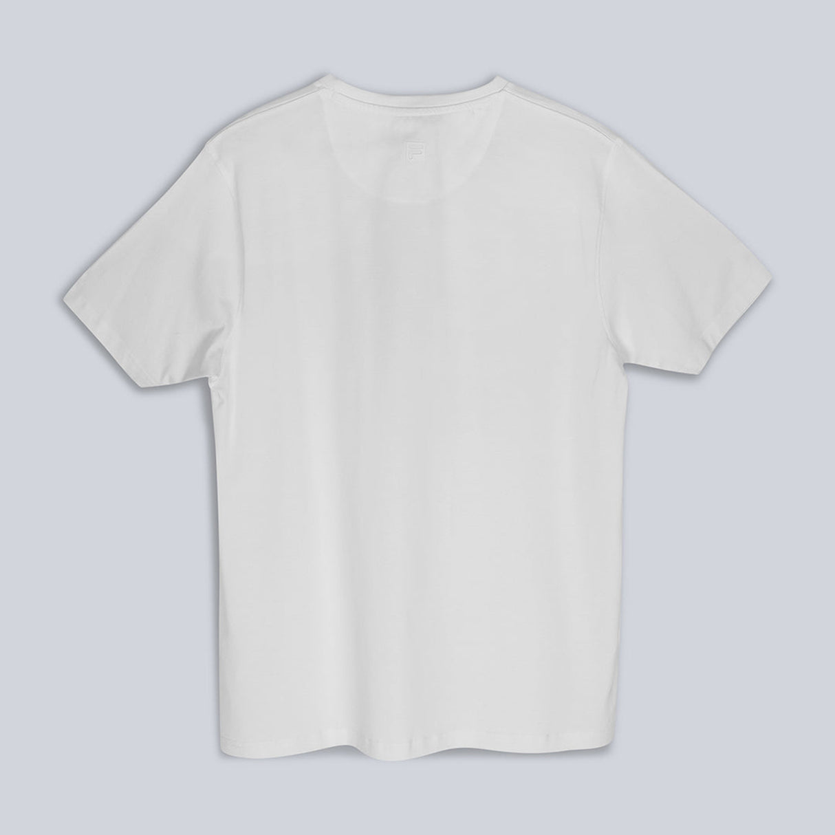 Fila Unisex White T-Shirt Comfort Fit