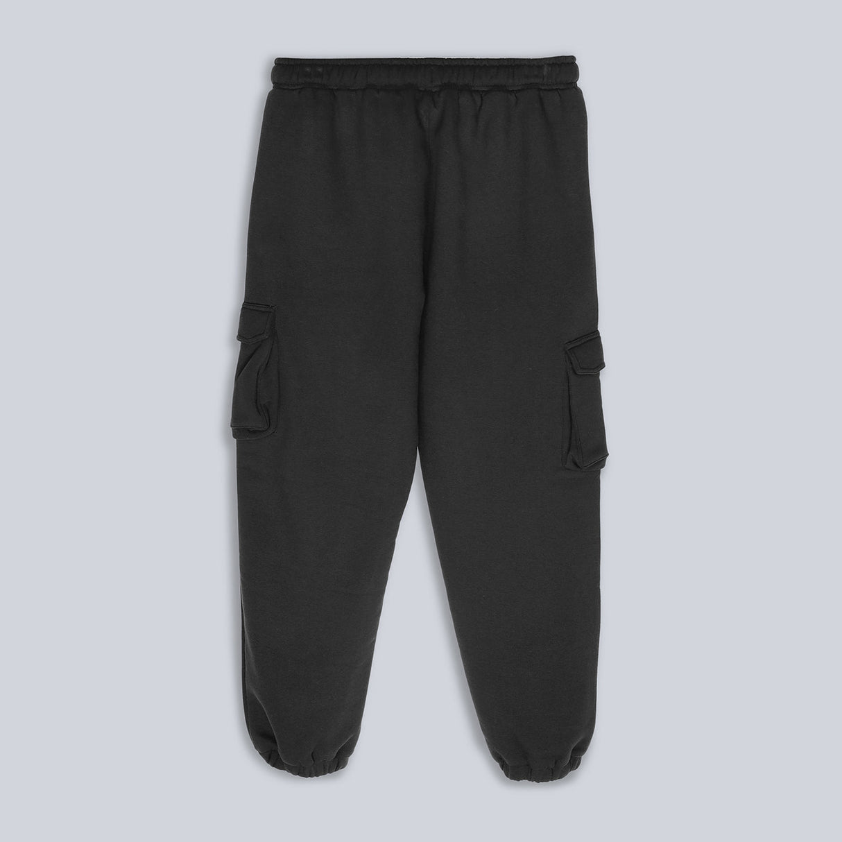 Fila Unisex Black Trackpant & Jogger Loose Fit
