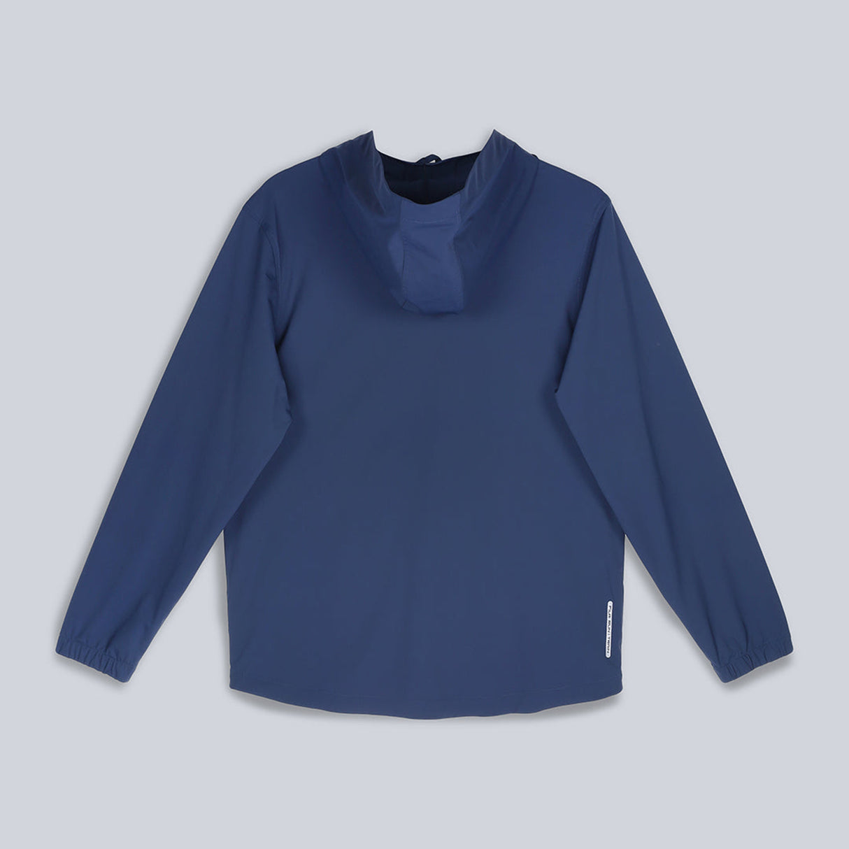 Men Navy Blue Hoodie Regular Fit