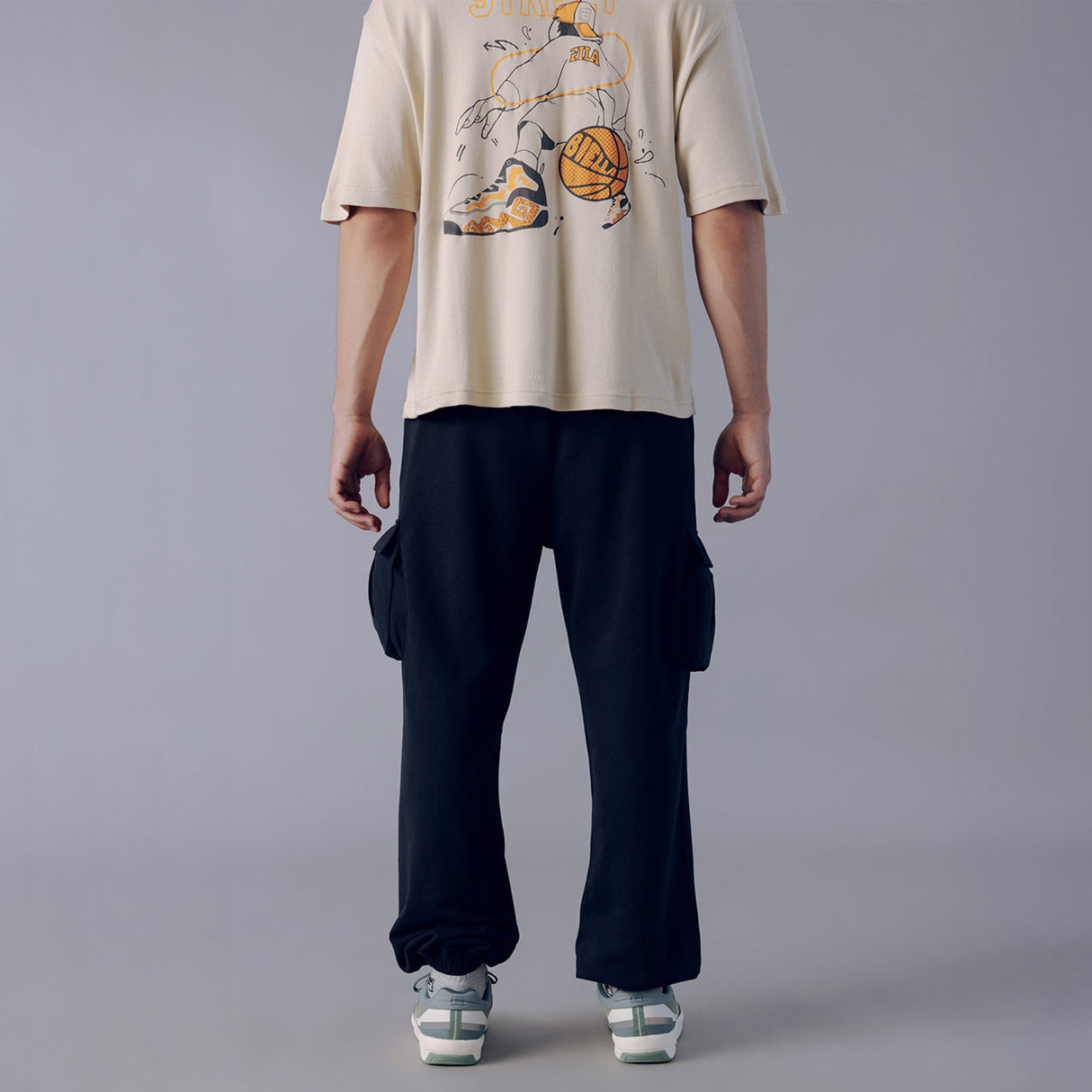 Fila Unisex Black Walton Joggers