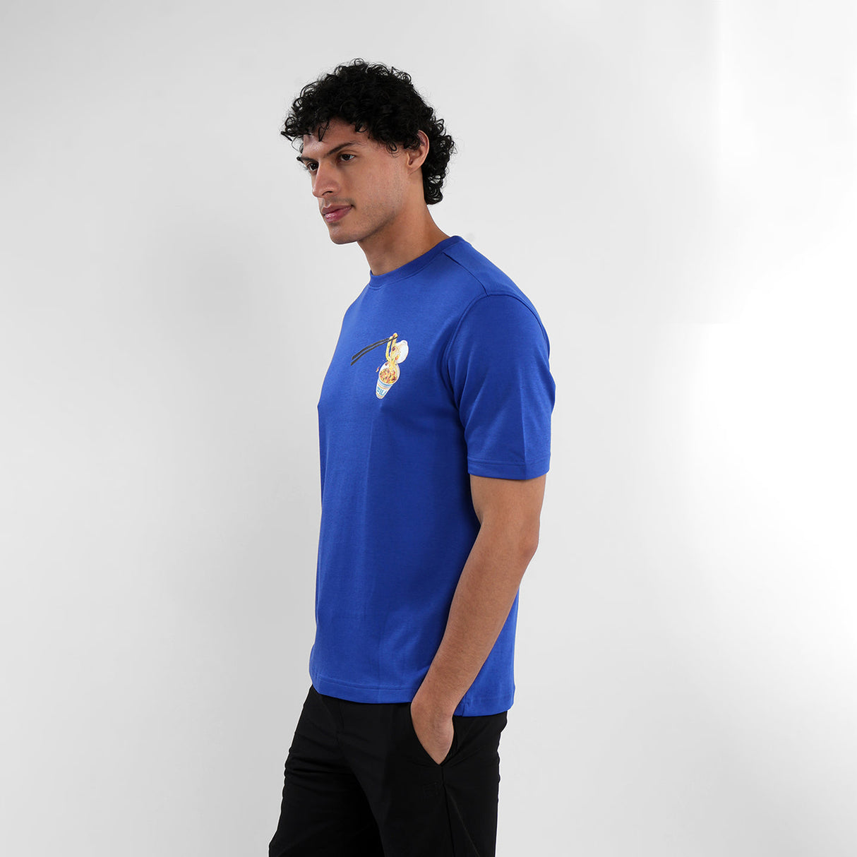 Fila Mens Dazzling Blue Chops T-Shirts
