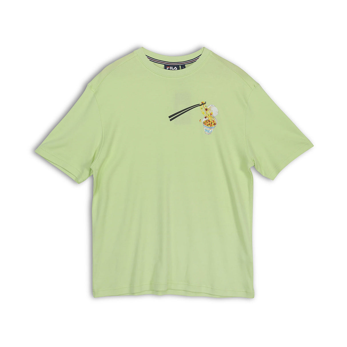 Fila Mens Shadow Lime Chops T-Shirts