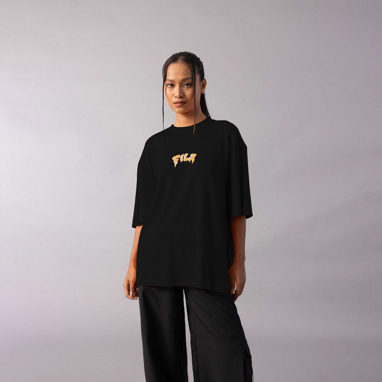 Fila Unisex Black Jones T-Shirt