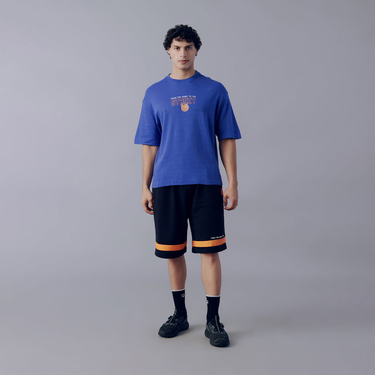Fila Unisex Blue Reed T-Shirt