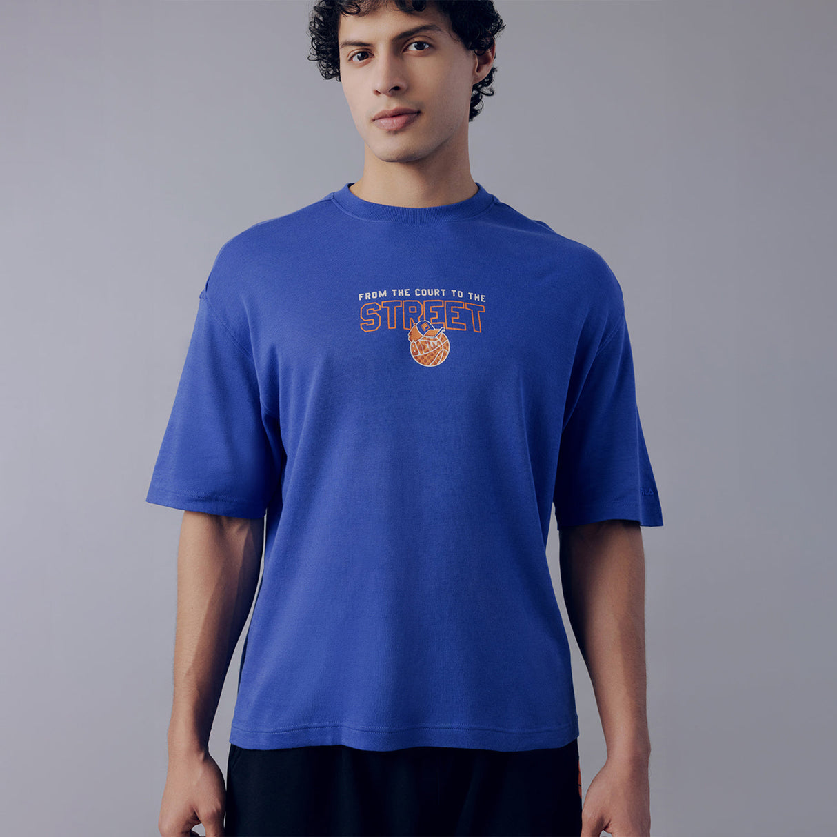 Fila Unisex Blue Reed T-Shirt