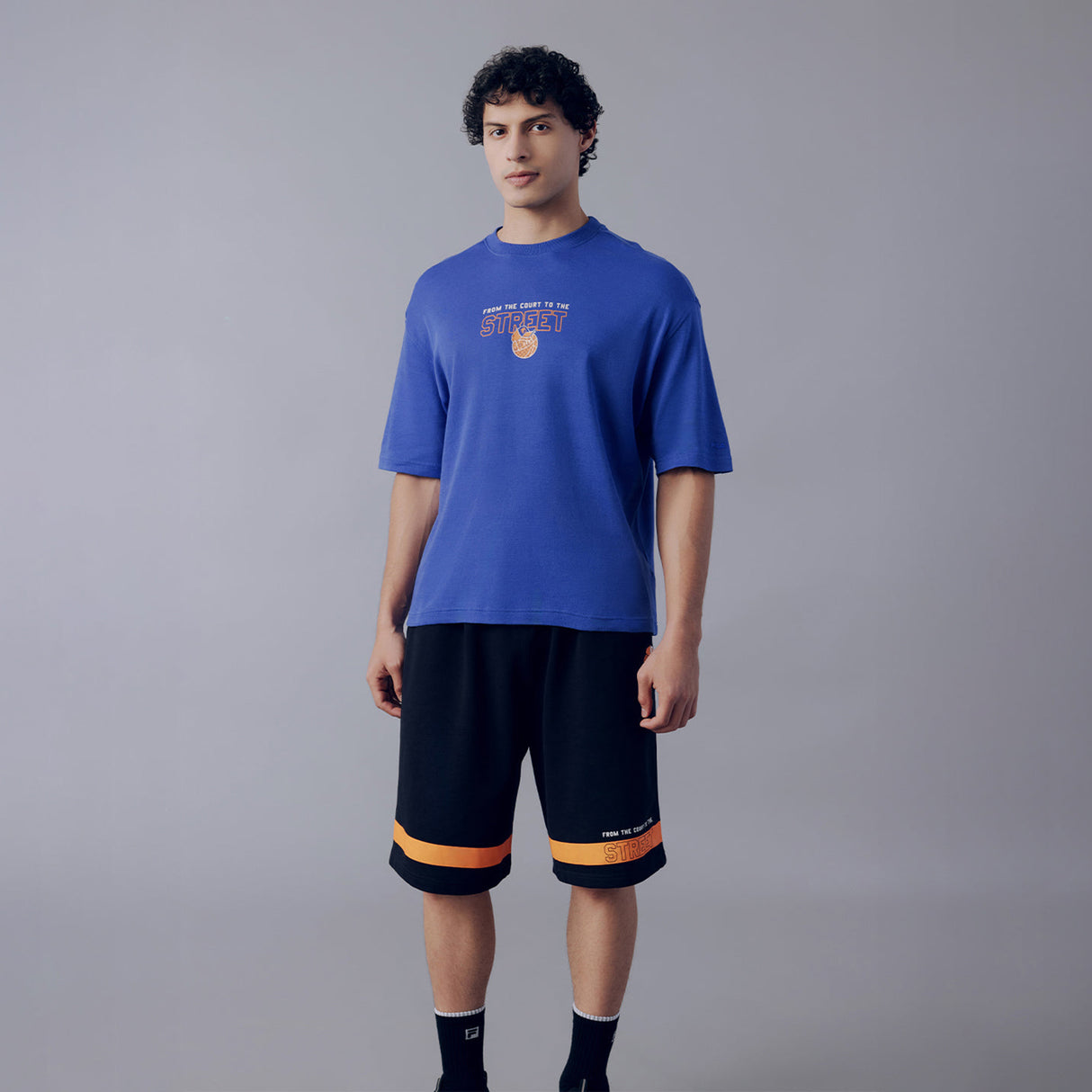 Fila Unisex Blue Reed T-Shirt