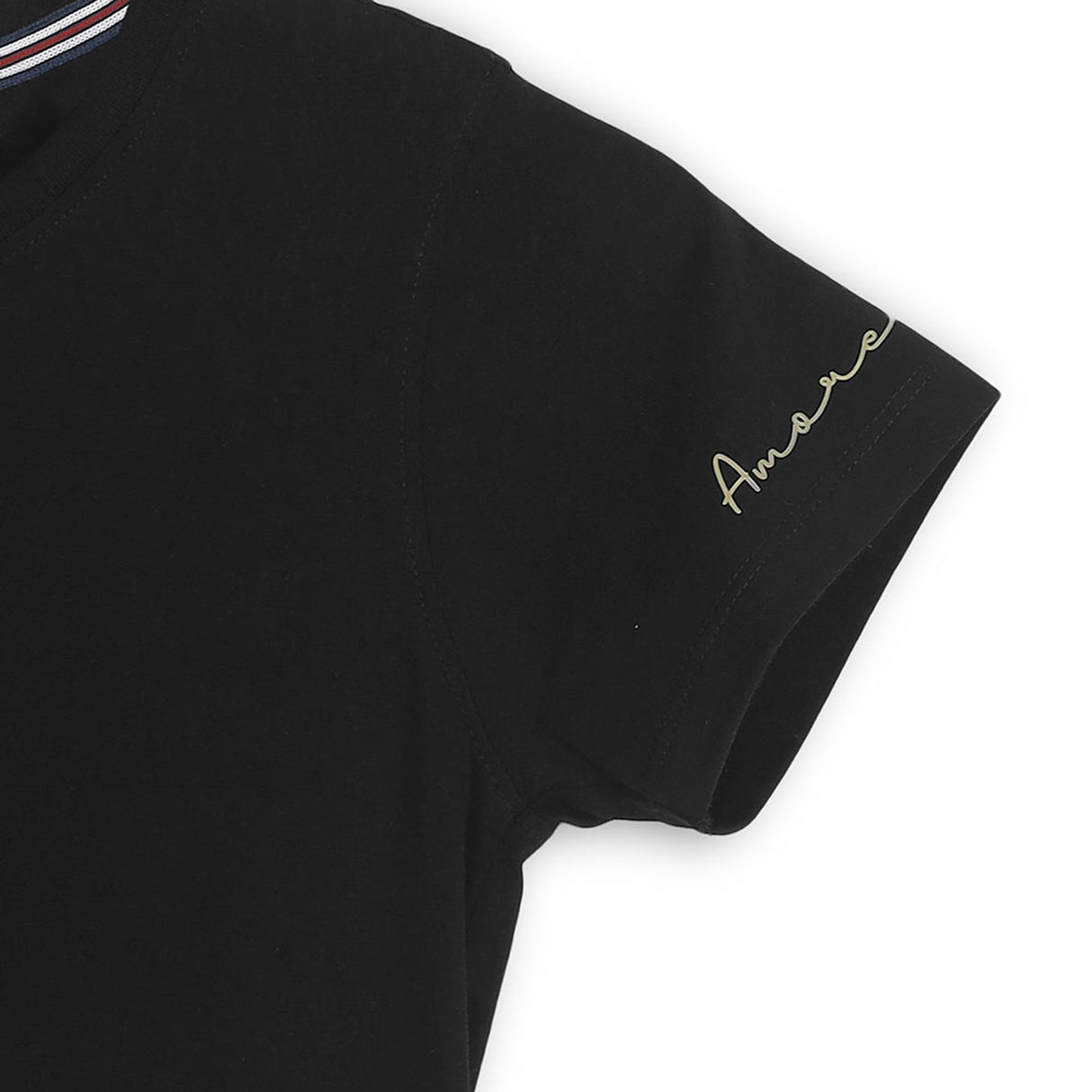 Fila Womens Black Riley Crop Top