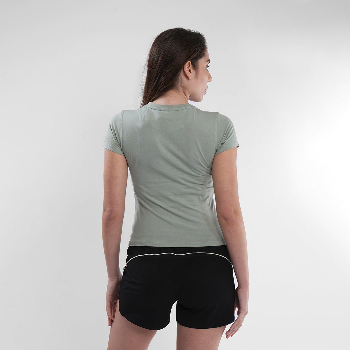 Fila Womens Iceberg Green Riley Crop Top