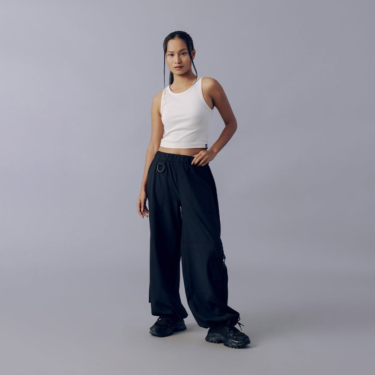 Fila Women Off White Tracey Sleeveless Tank Top