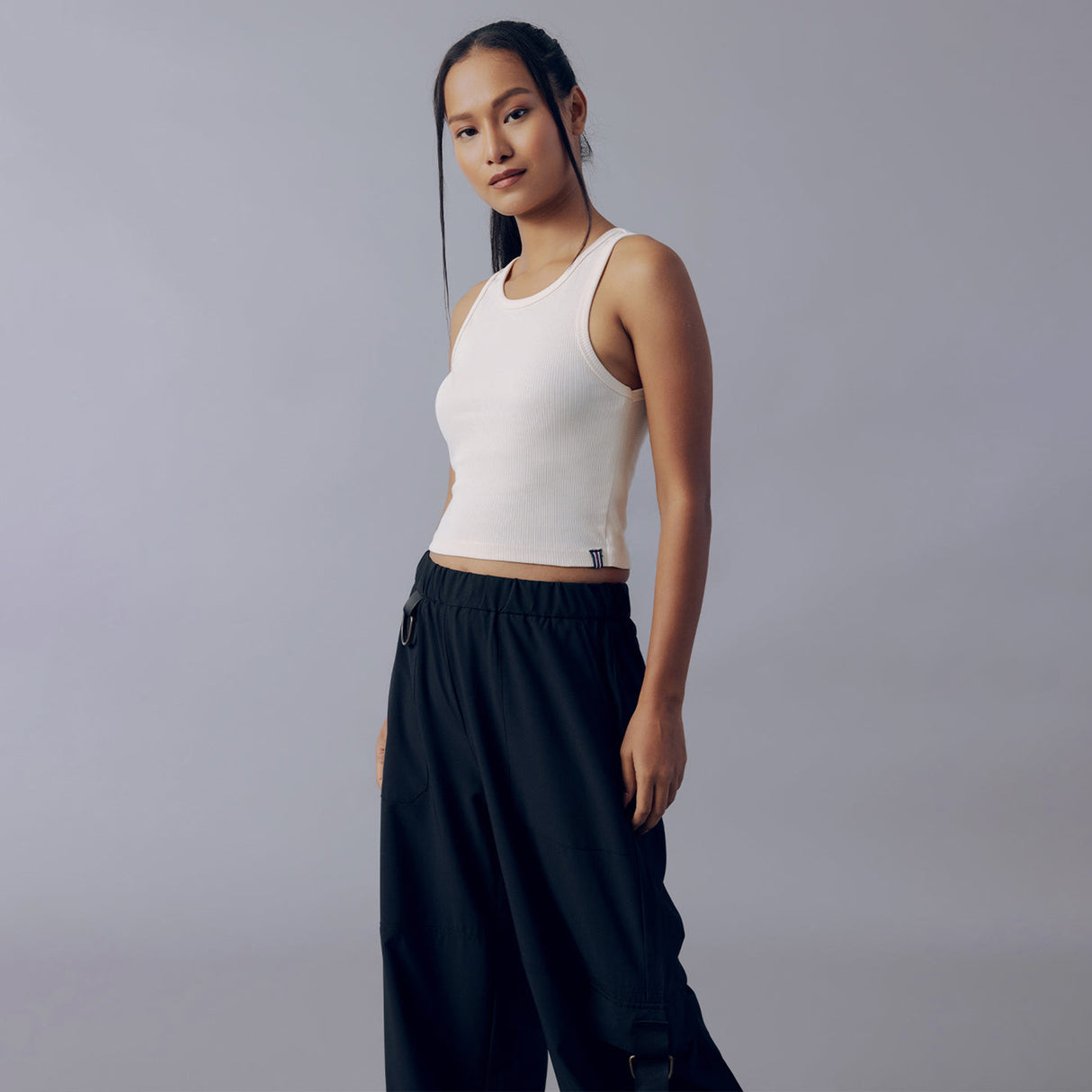 Fila Women Off White Tracey Sleeveless Tank Top