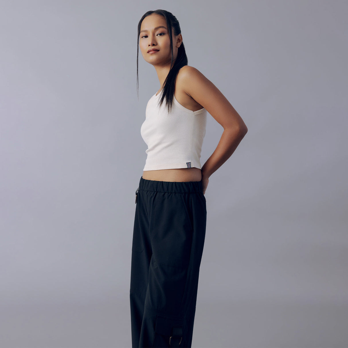 Fila Women Off White Tracey Sleeveless Tank Top