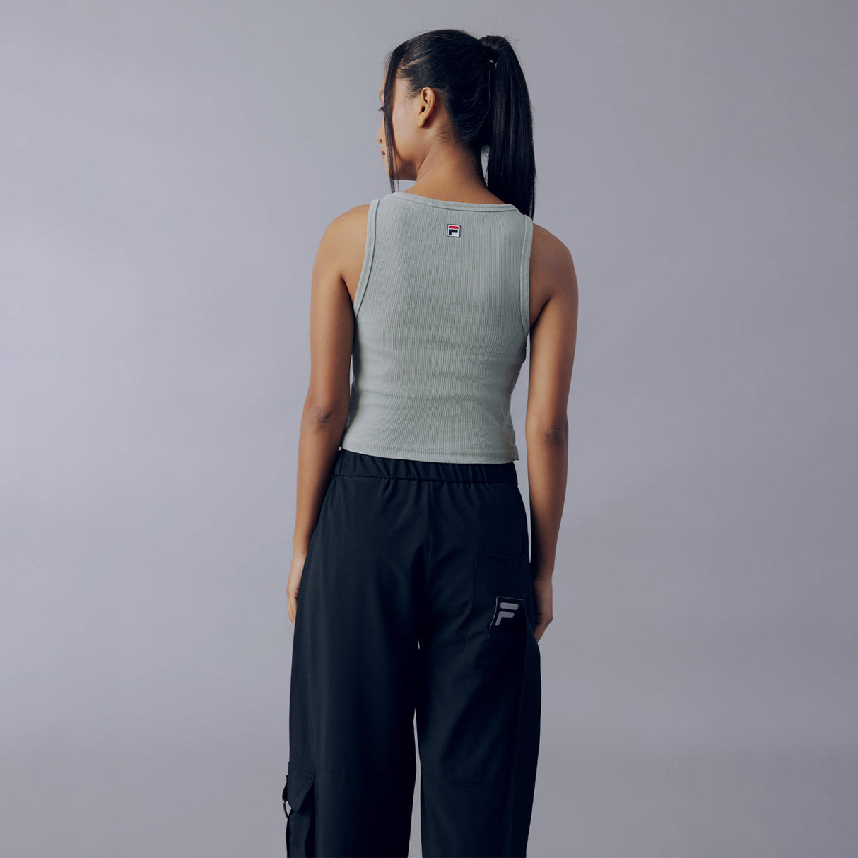 Fila Women Light Green Tracey Sleeveless Tank Top