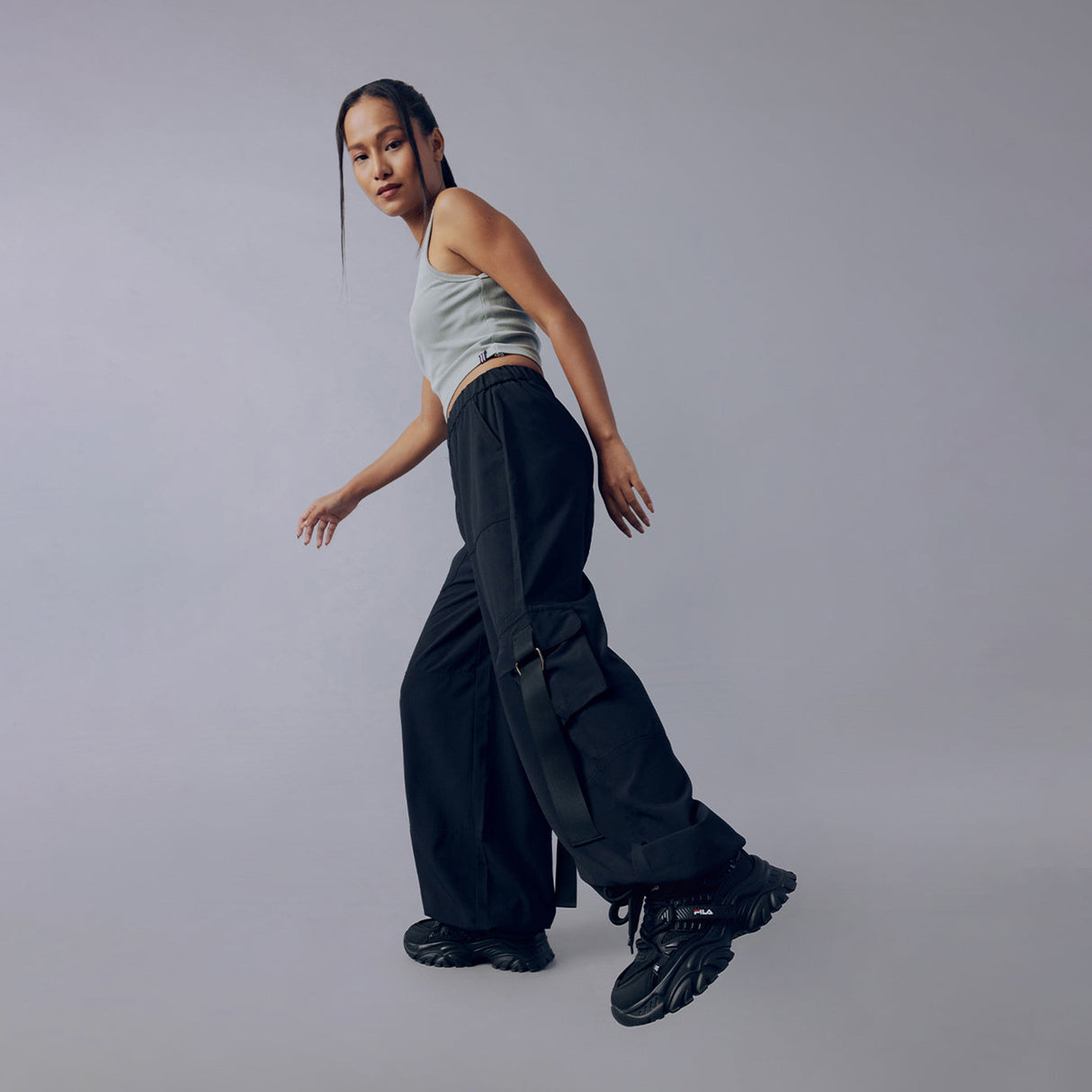 Fila Women Light Green Tracey Sleeveless Tank Top