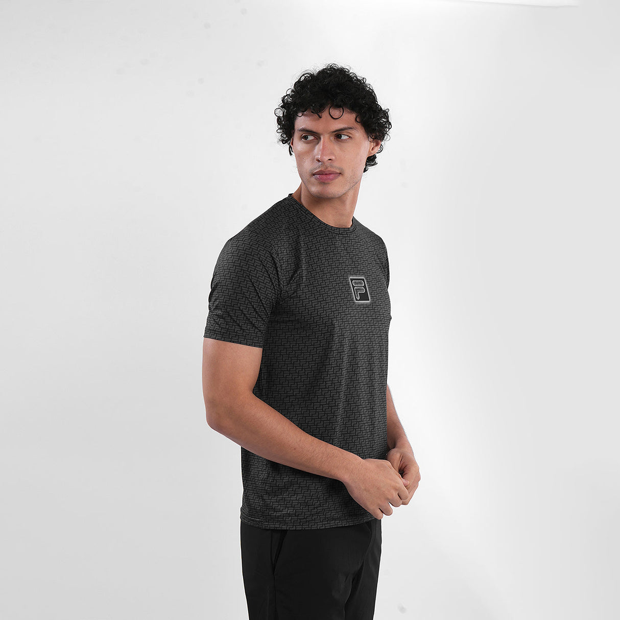 Fila Men Black Powell Active T-Shirt