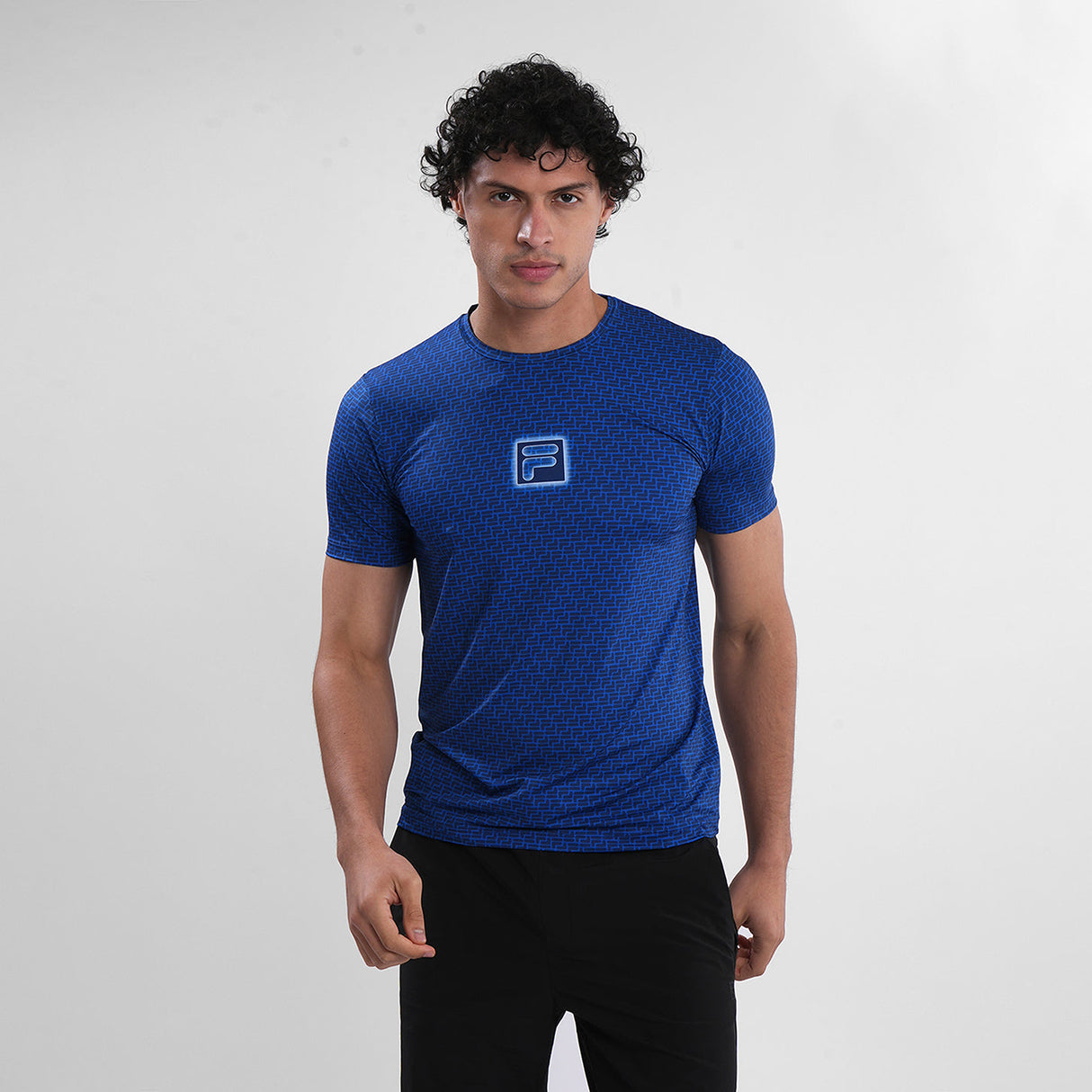 Fila Men Blue Powell Active T-Shirt