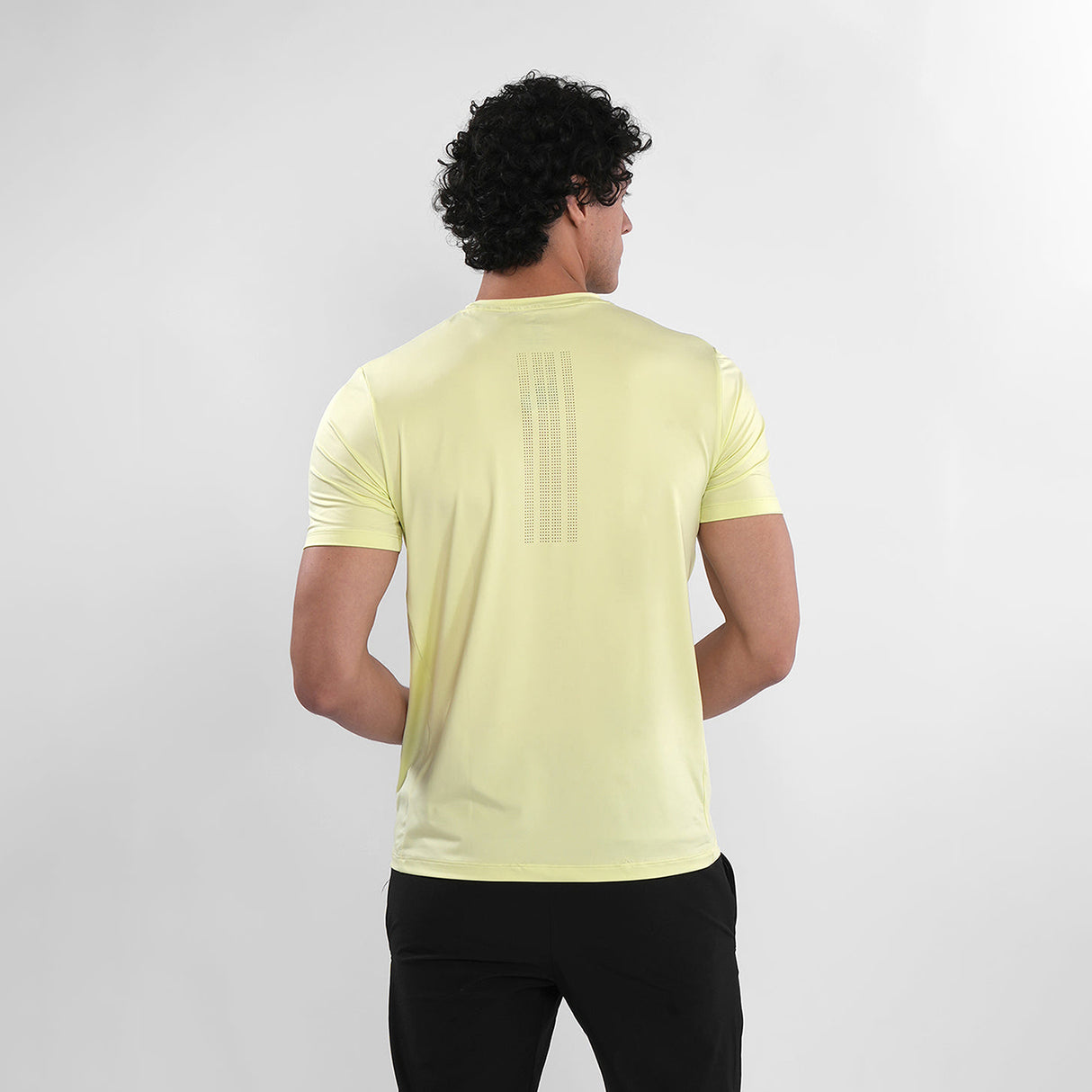 Fila Men Lime Green Wayne Active T-Shirt