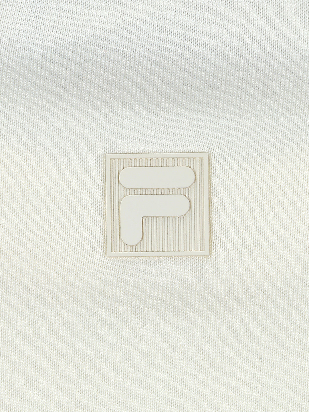 Fila Women Off White Seles Crop Top