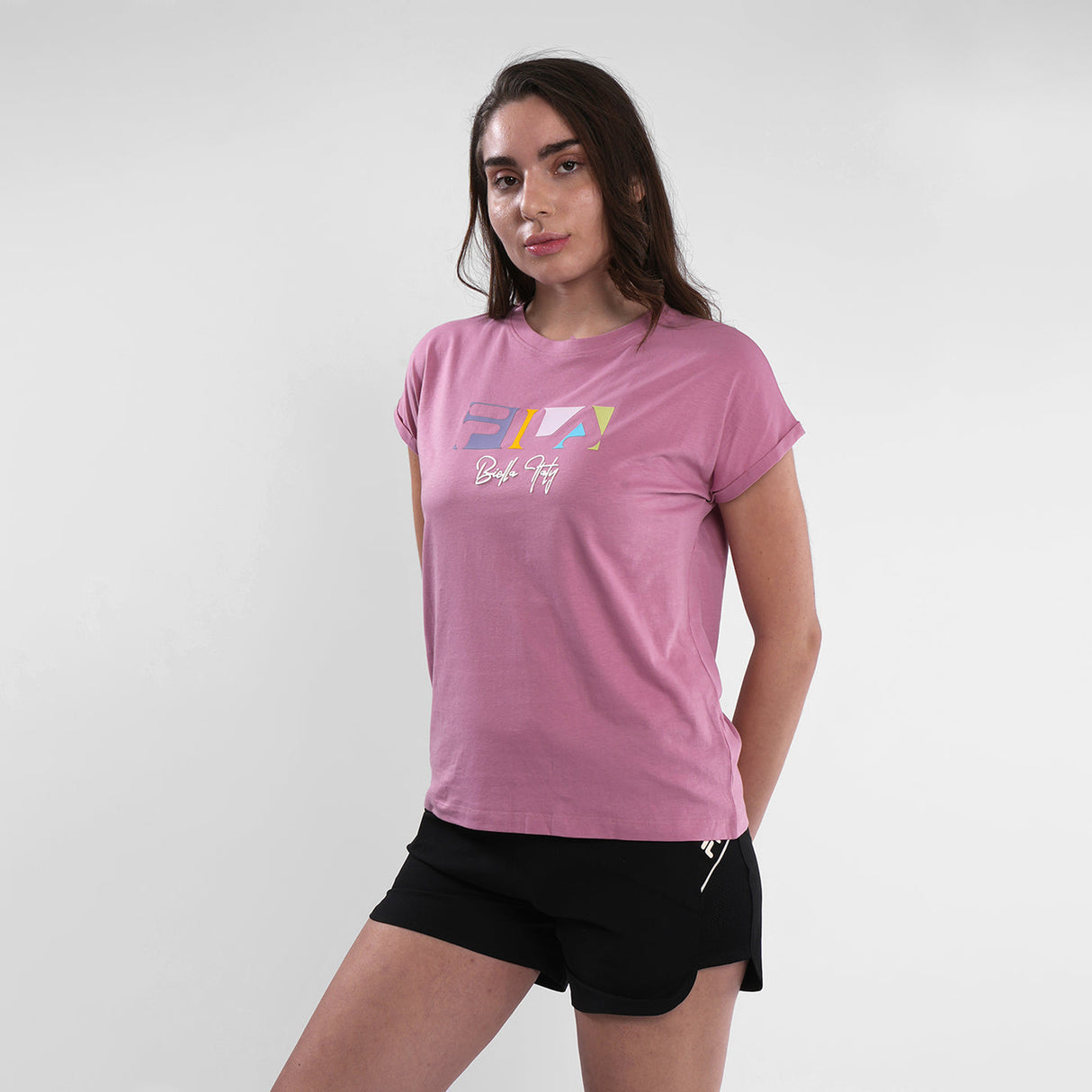 Fila Women Mauve Aria T-Shirt