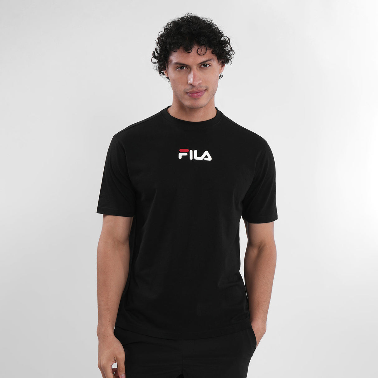 Fila Men Black Liner T-Shirt