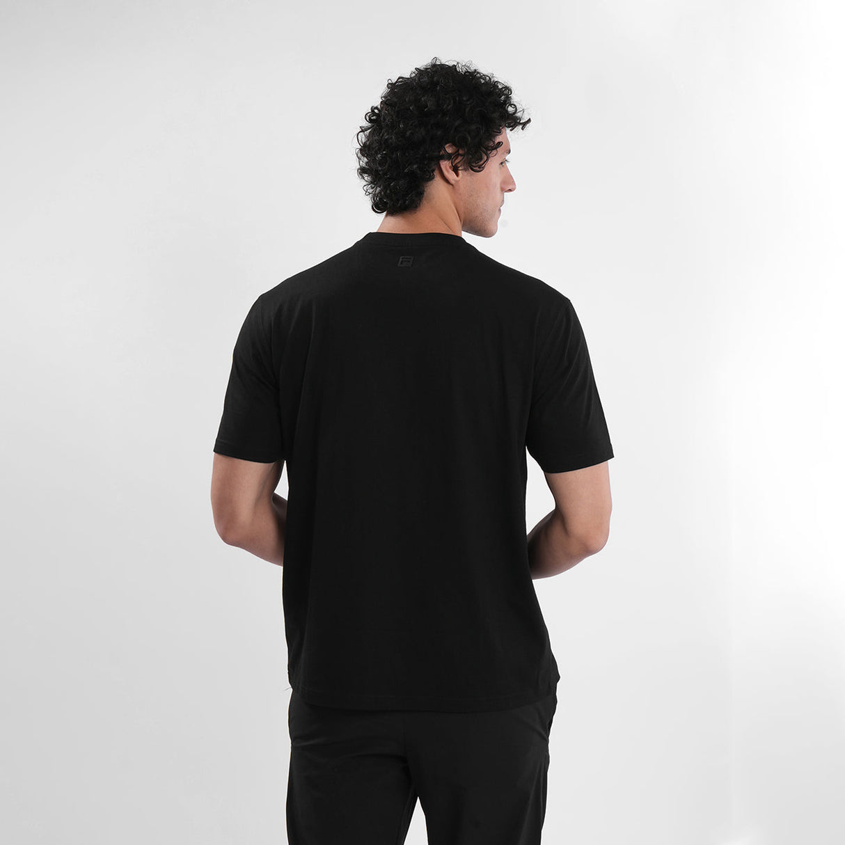 Fila Men Black Liner T-Shirt