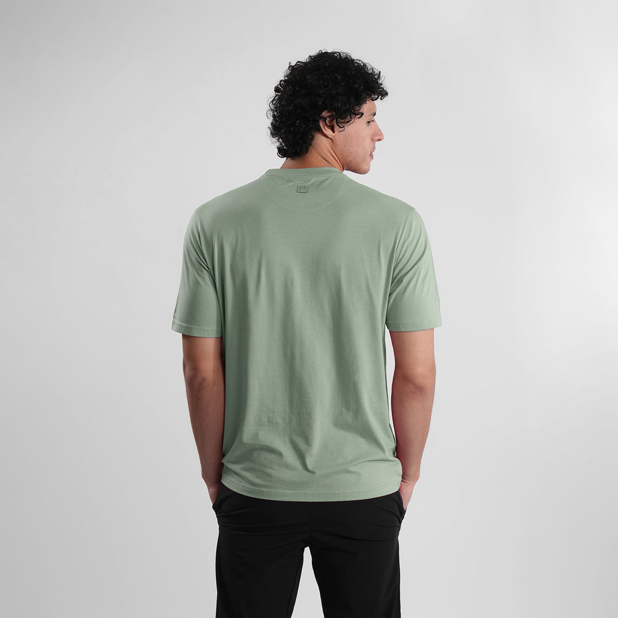 Fila Men Light Green Liner T-Shirt