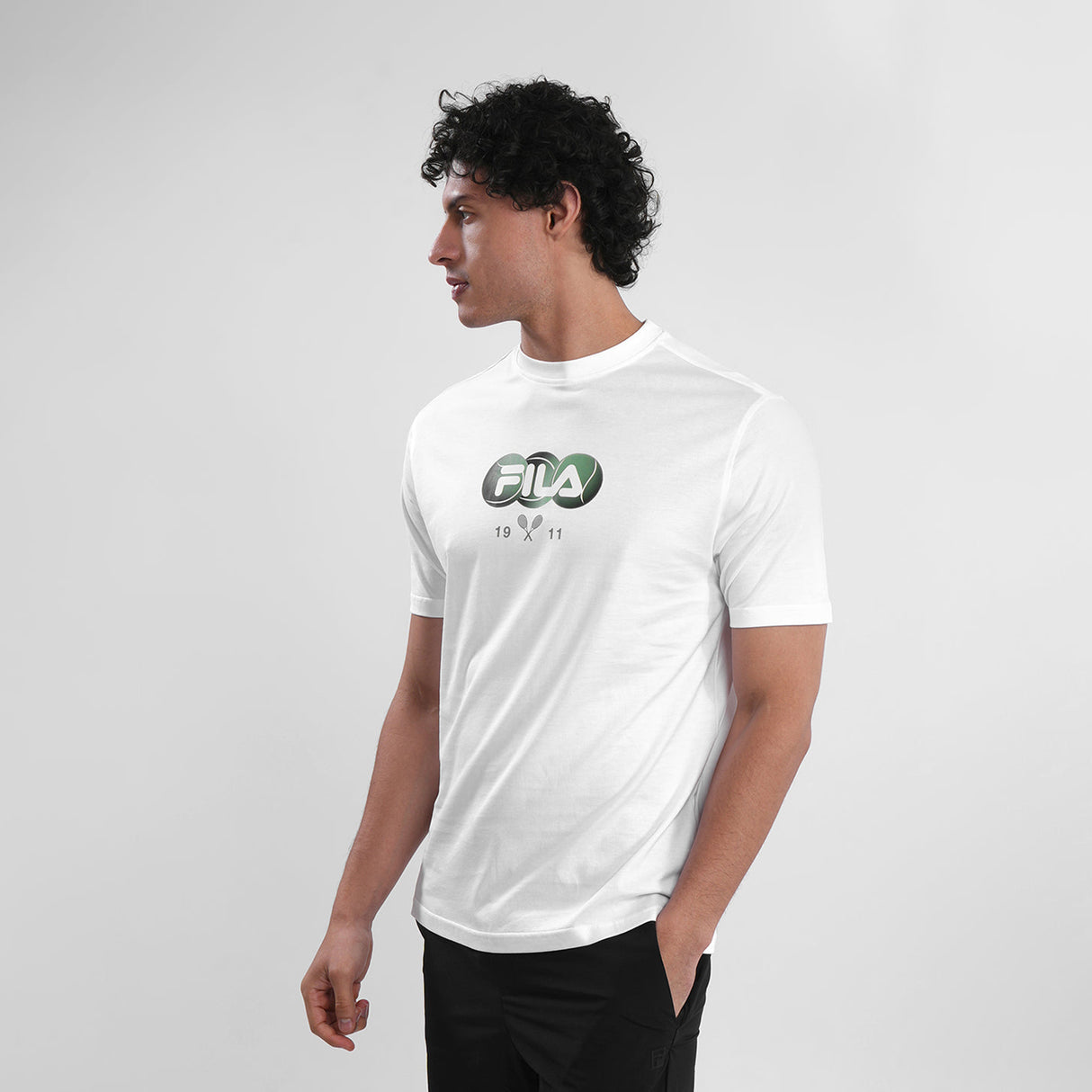 Fila Mens White Andre T-Shirts