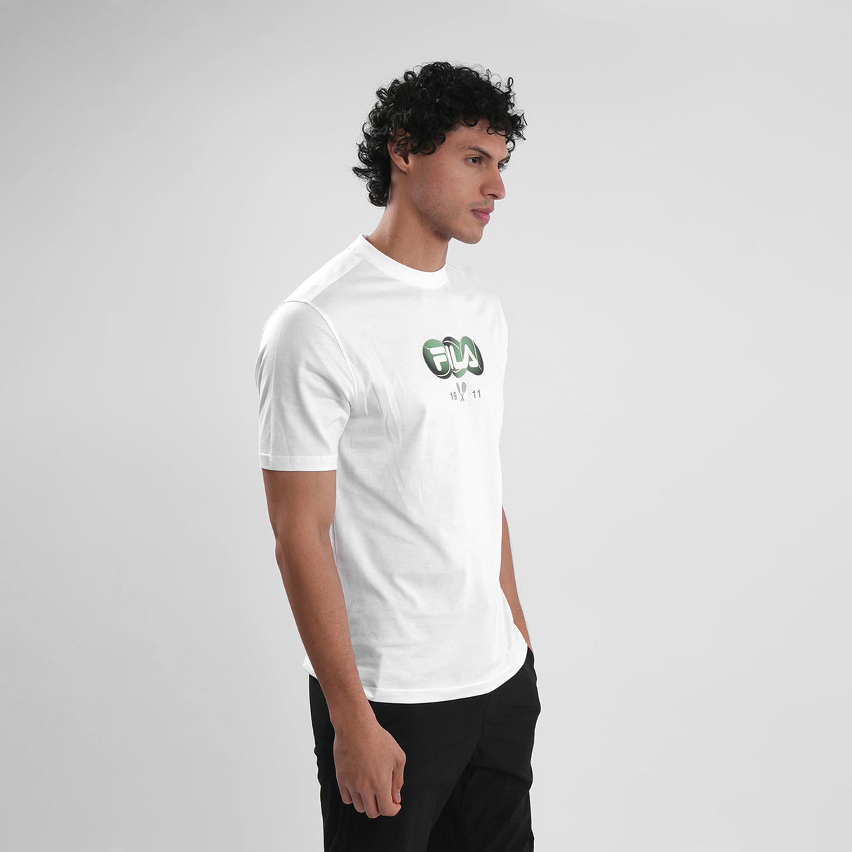 Fila Mens White Andre T-Shirts