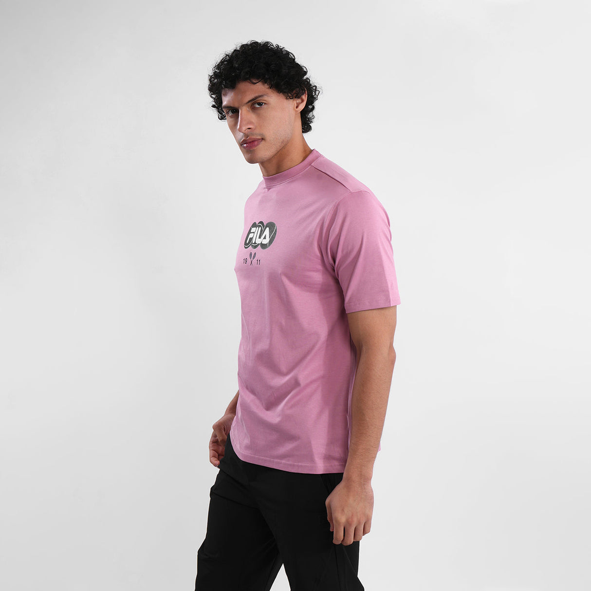 Fila Mens Lilas Andre T-Shirts