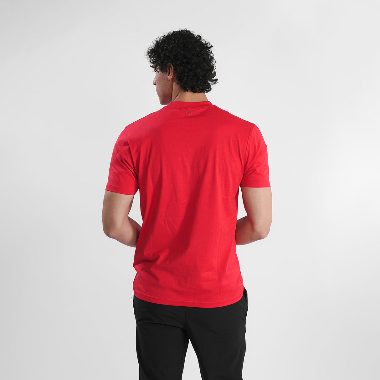 Fila Mens Red Wilmer T-Shirts