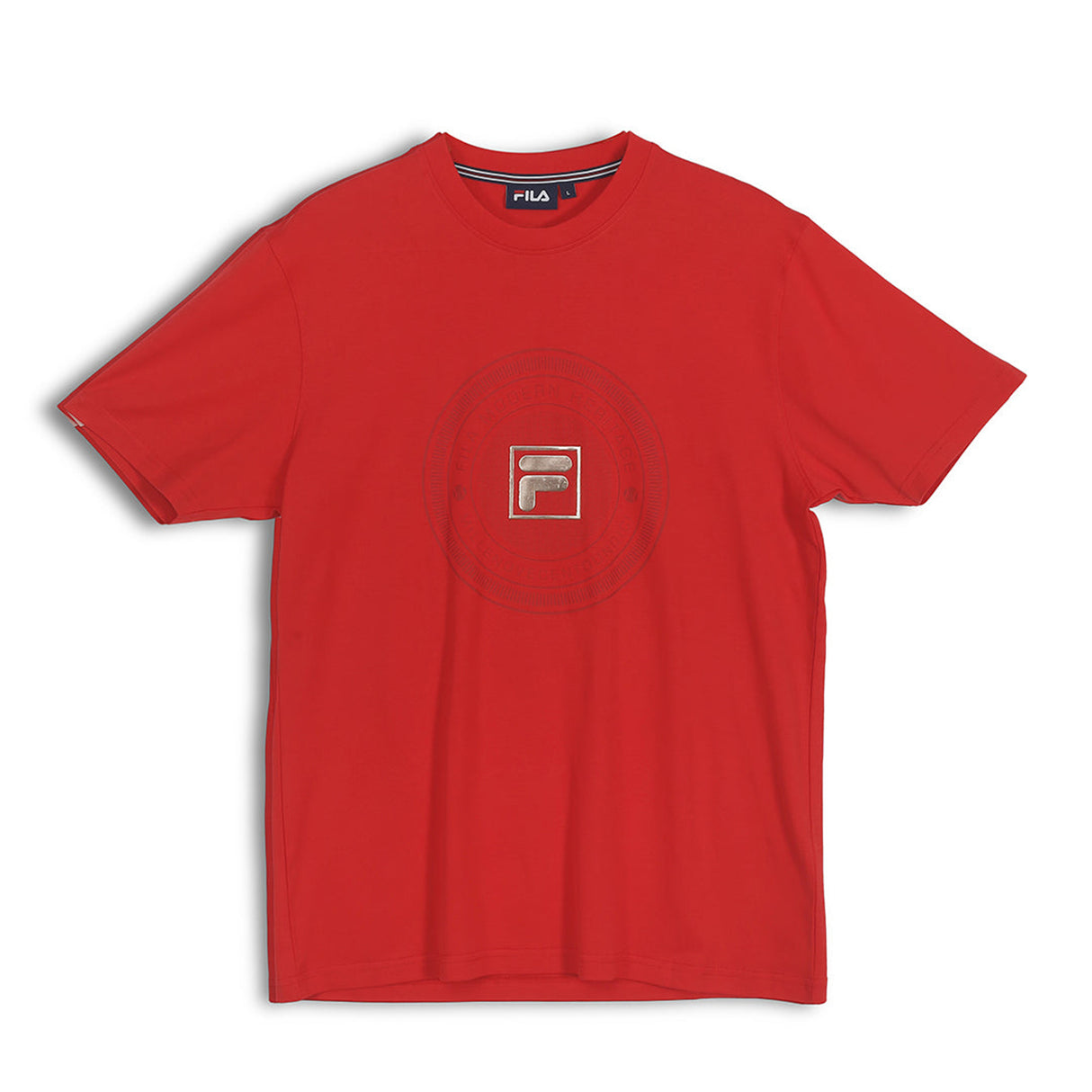 Fila Mens Red Wilmer T-Shirts
