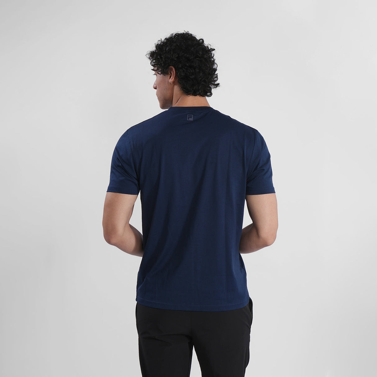 Fila Mens Navy Wilmer T-Shirts