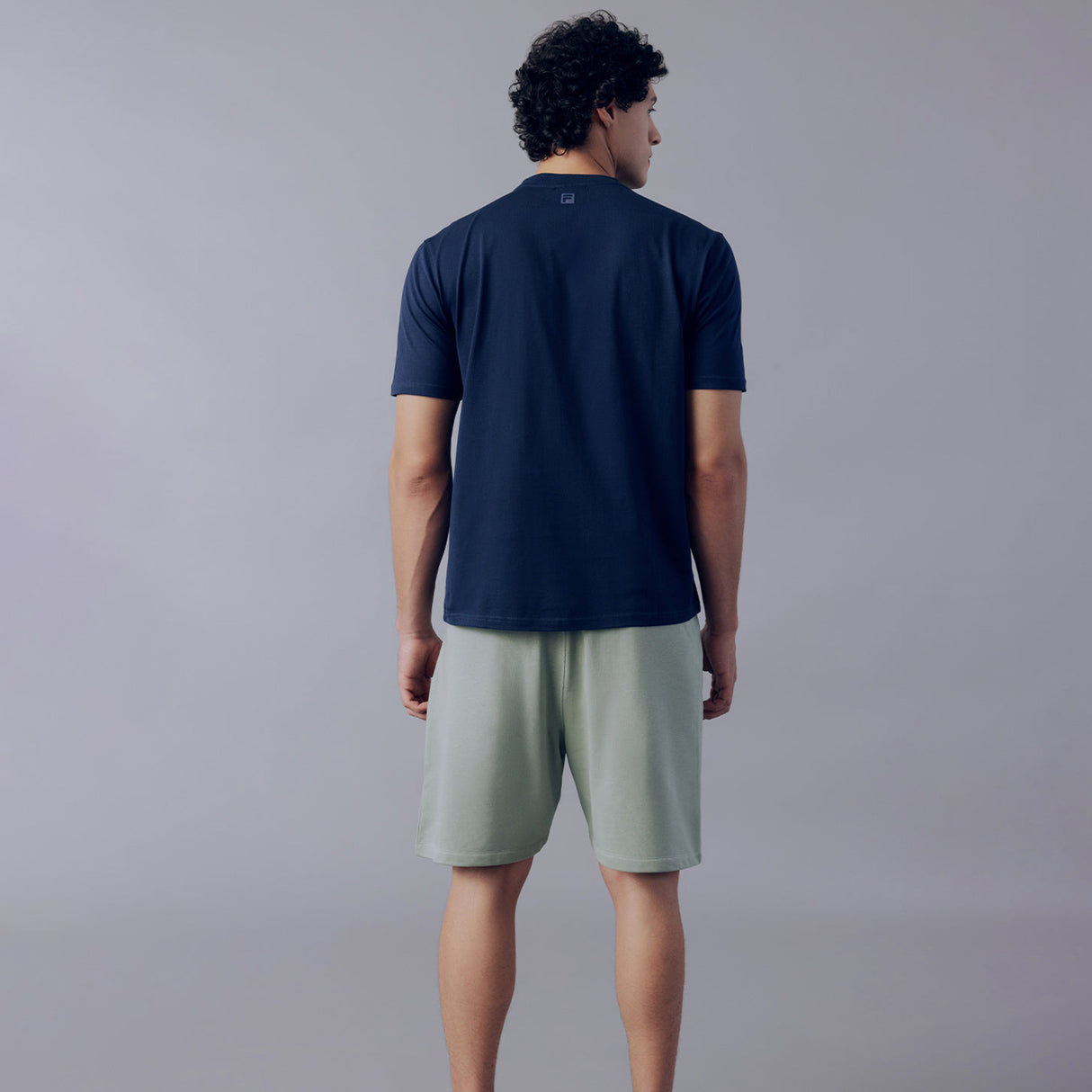 Fila Men Navy Moda T-Shirt