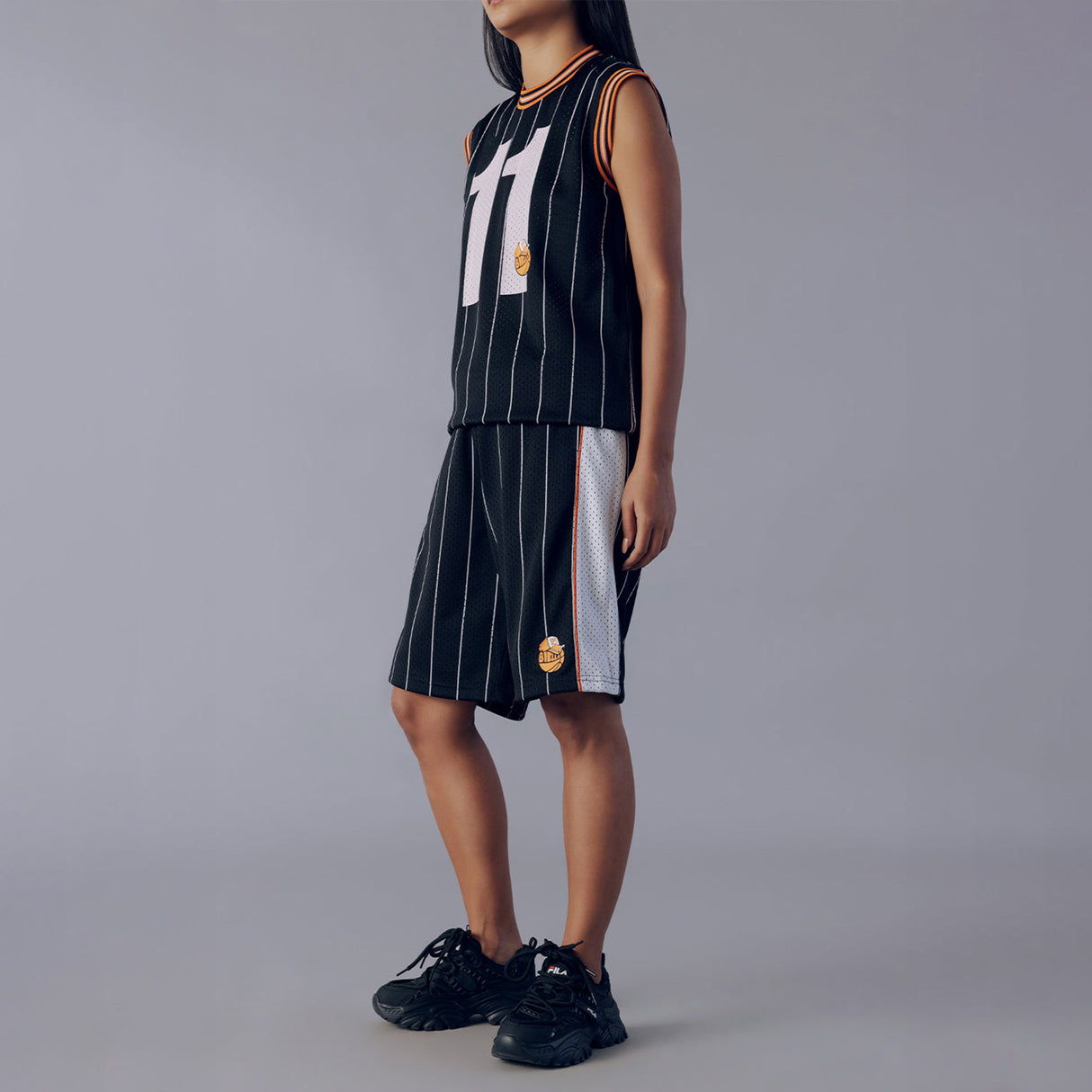 Fila Unisex Black Barkley Shorts