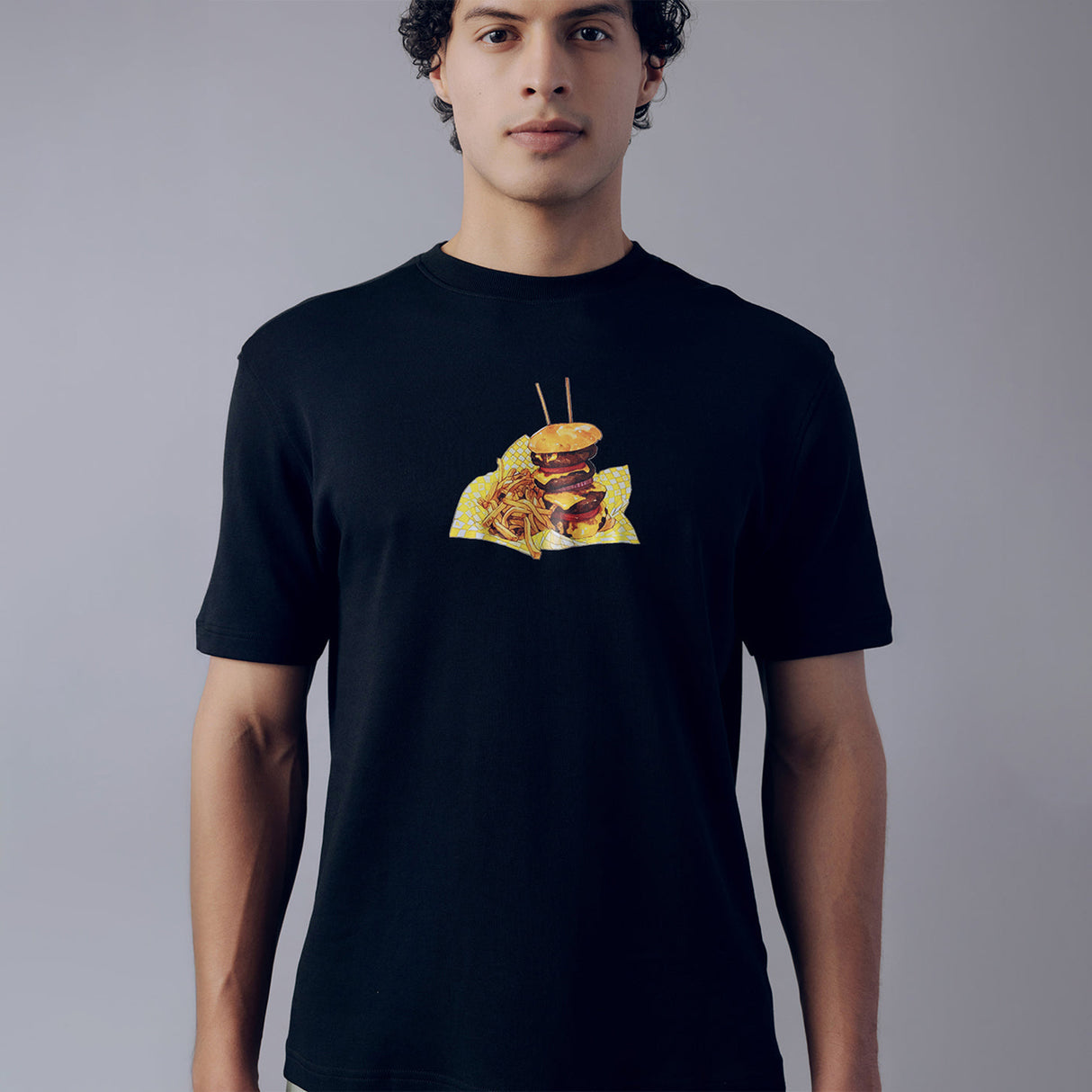 Fila Men Black Burg T-Shirt