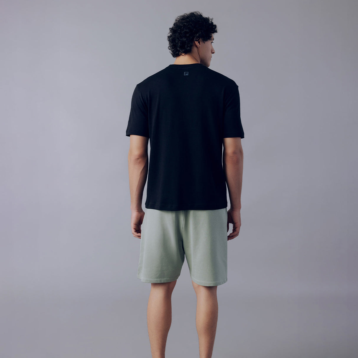 Fila Men Black Burg T-Shirt