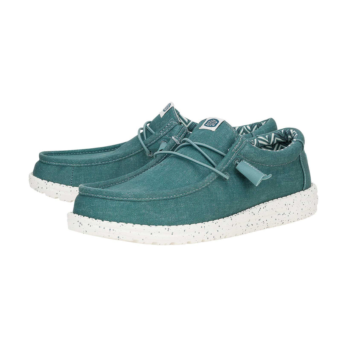 Heydude Men Green-suede Casual Sneakers