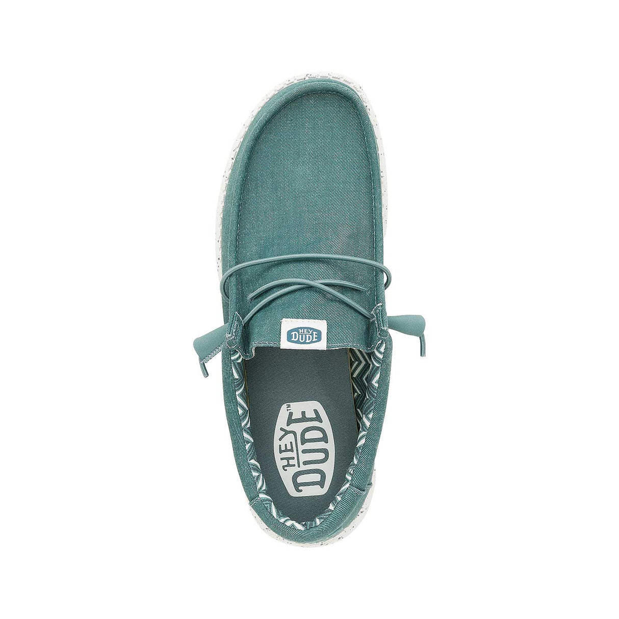 Heydude Men Green-suede Casual Sneakers