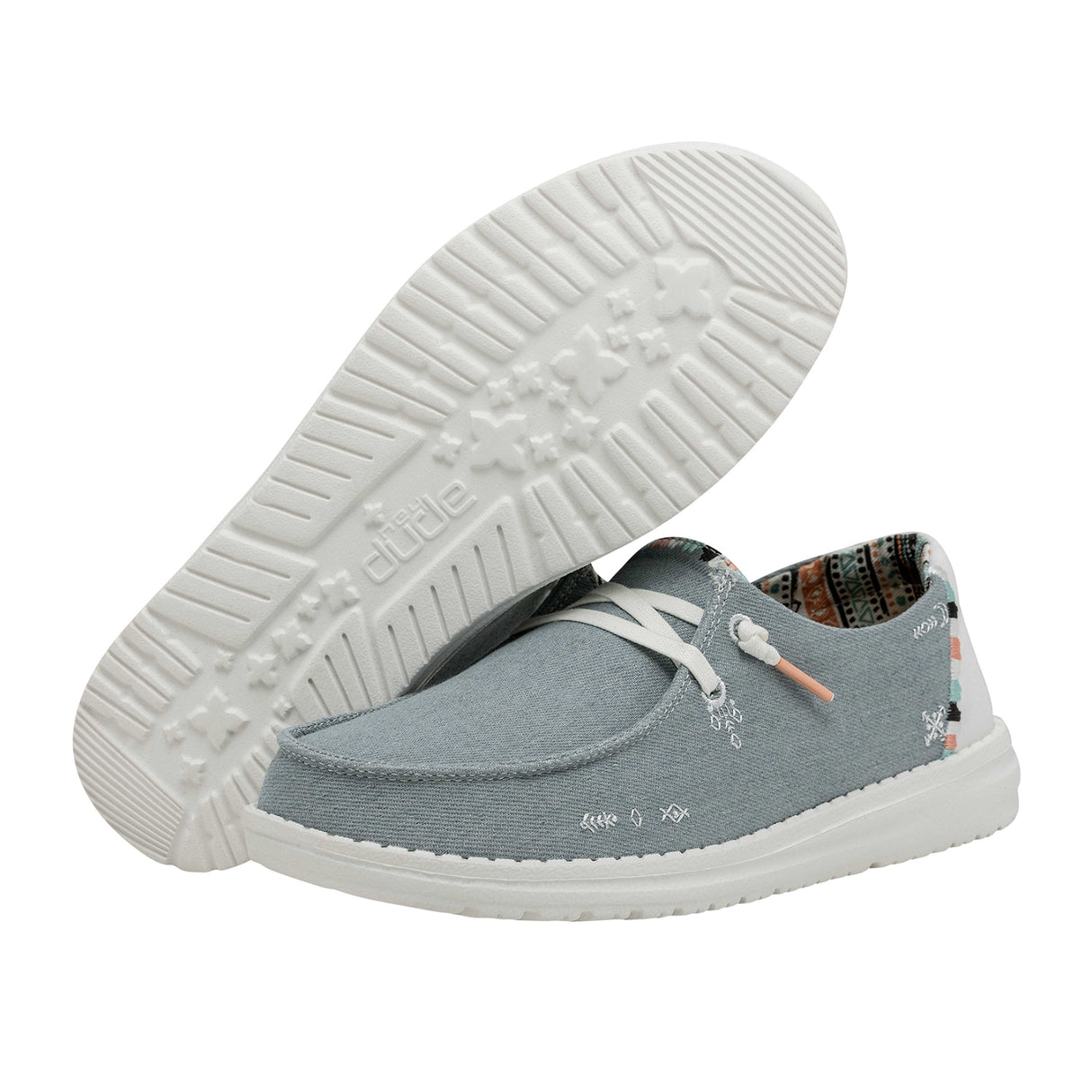 Heydude Women Light-blue Casual Sneakers
