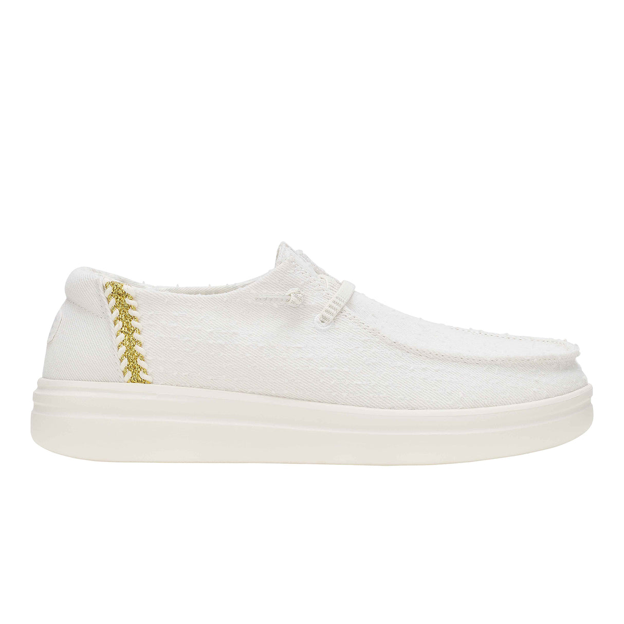Heydude Women White Casual Sneakers
